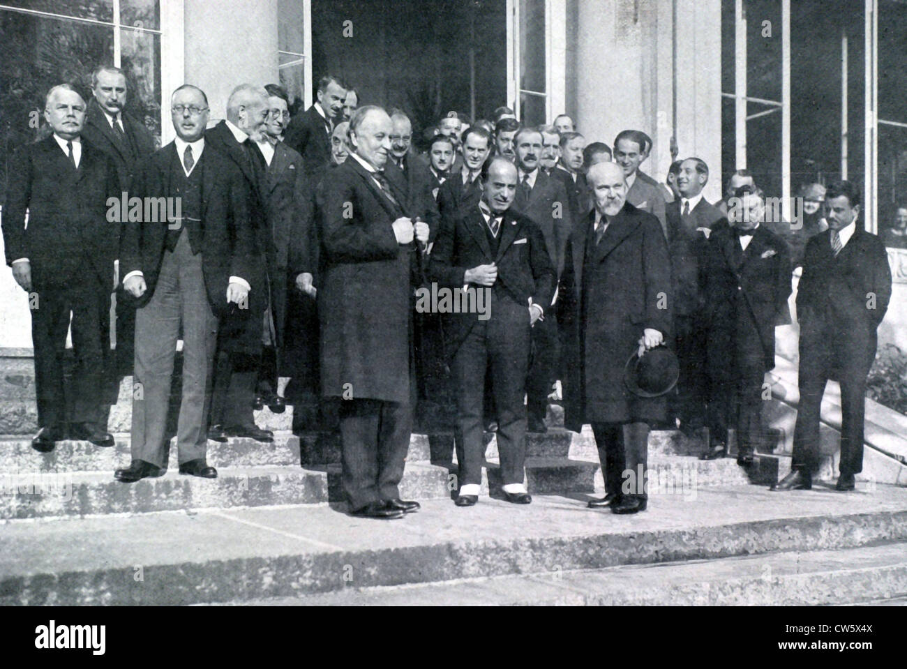 Friedenskonferenz in Lausanne (1922) Stockfoto