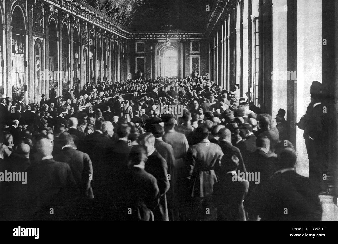 Was War Der Versailler Vertrag Treaty Of Versailles Signing Stockfotos und -bilder Kaufen - Alamy