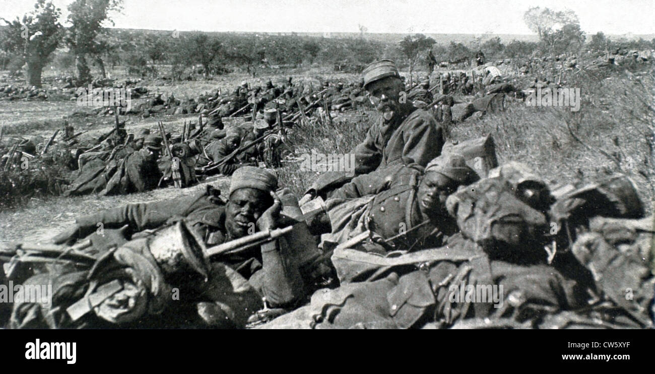 Weltkrieg Schlacht von 4. Juni 1915 in den Dardanellen Stockfoto