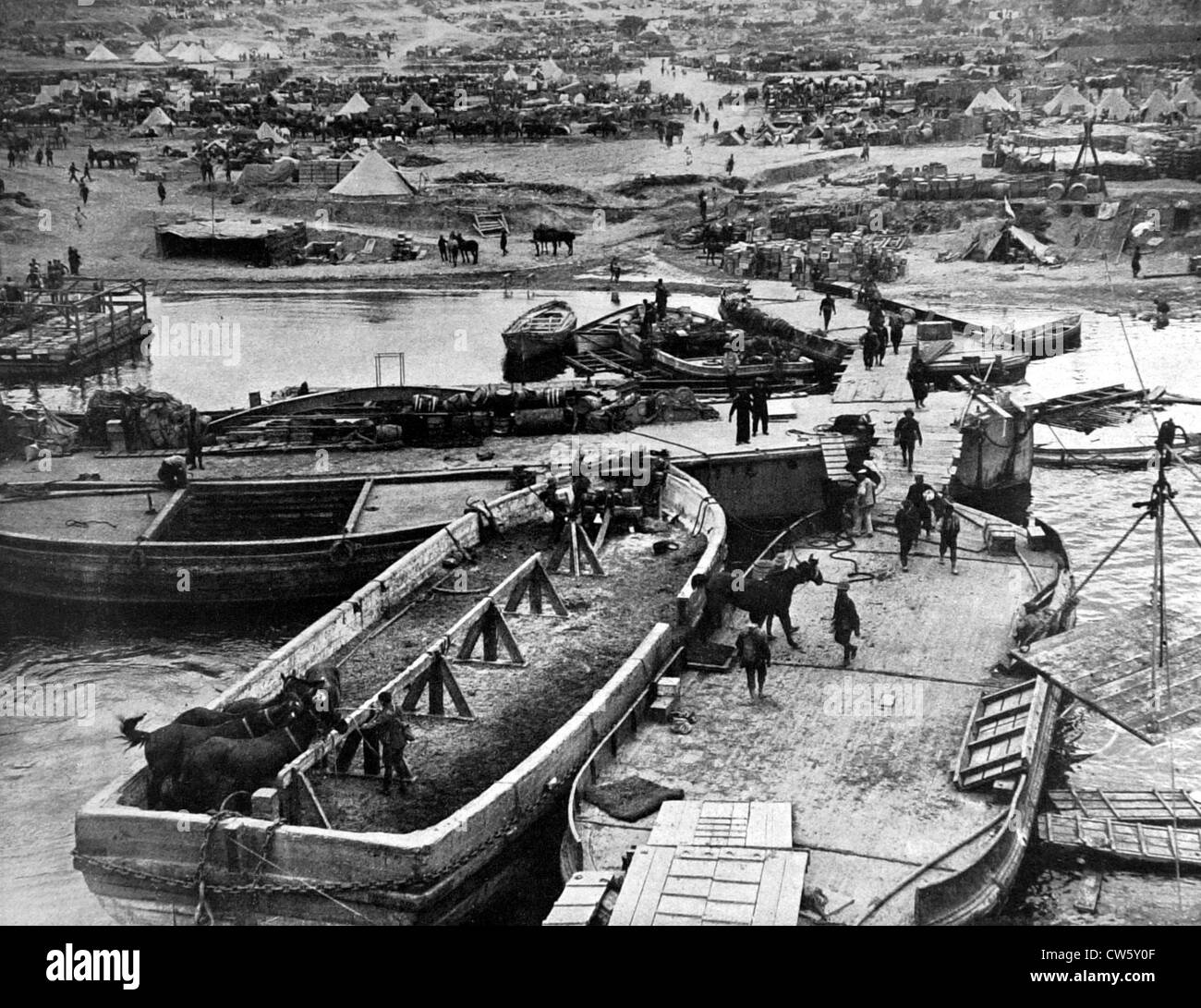 Weltkrieg Dardanelles Kampagne Stockfoto