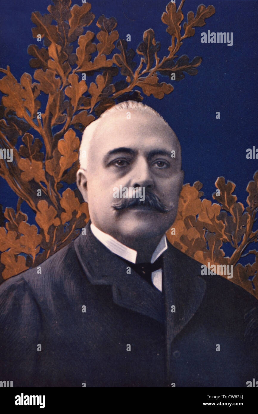 Porträt von Herrn Antonio Salandra, in "Le pays de France", 03.02.1916 Stockfoto