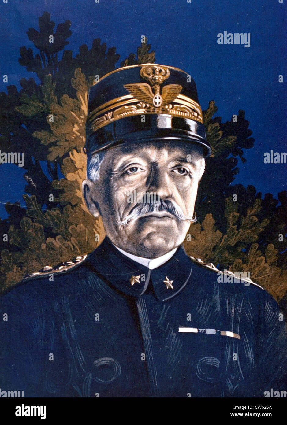 Portrait von General Cadorna in "Le pays de France", 13.04.1916 Stockfoto