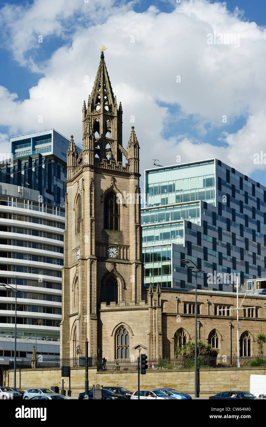 Die Pfarrkirche von Liverpool die Liebfrauenkirche und St. Nikolaus Stockfoto