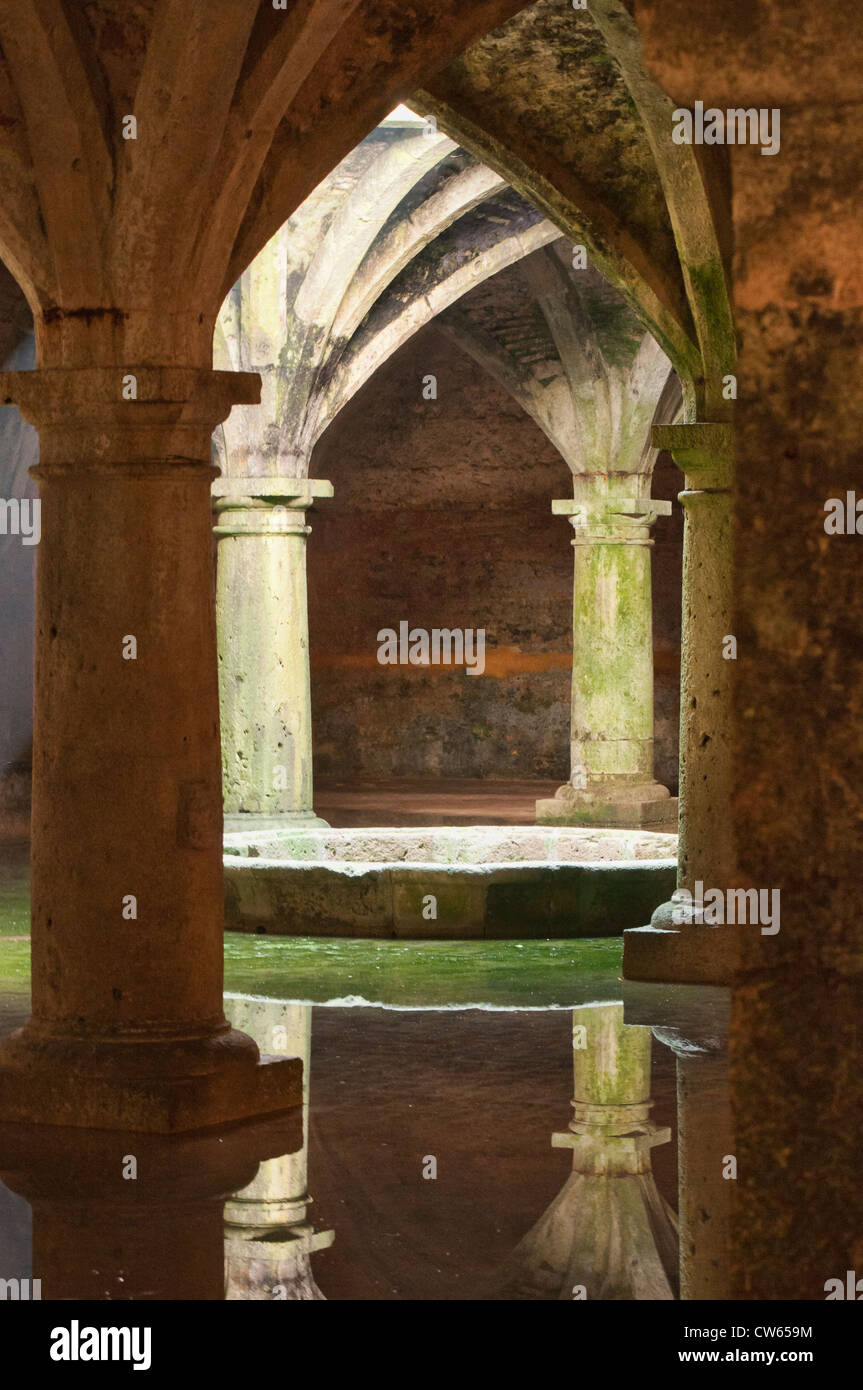 der alte portugiesische Zisterne in El Jadida, Marokko Stockfoto