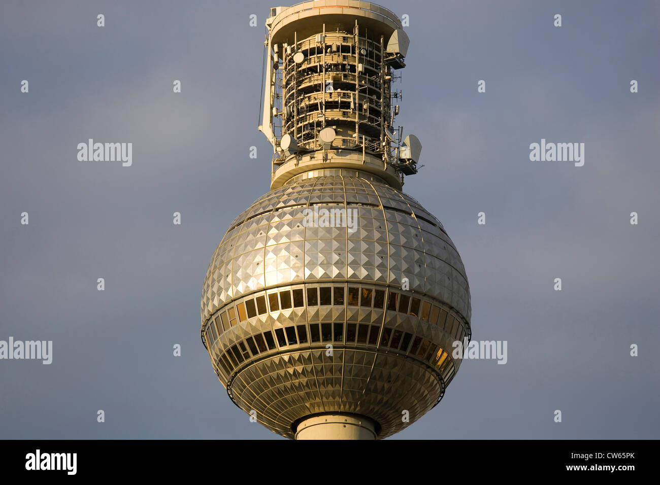 Europa, Deutschland, Brandenburg, Berlin, Alexanderplatz, Fernsehturm Stockfoto