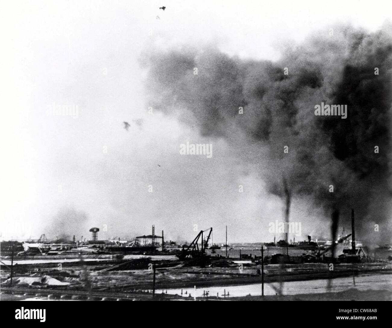 Pearl Harbor, 7. Dezember 1941 Stockfoto