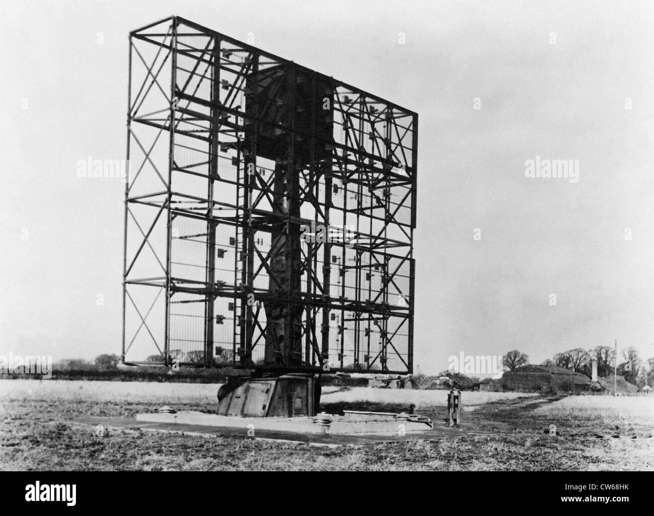 Britische Mark VII Radar, dem zweiten Weltkrieg. Stockfoto