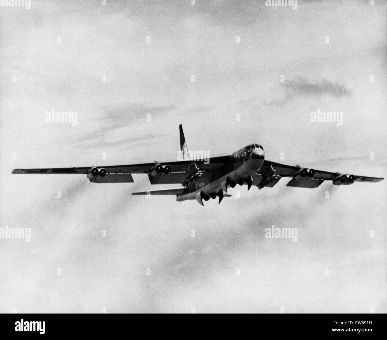Amerikanischen Boeing b-52 Stratofortress strategischer schwerer bomber Stockfoto