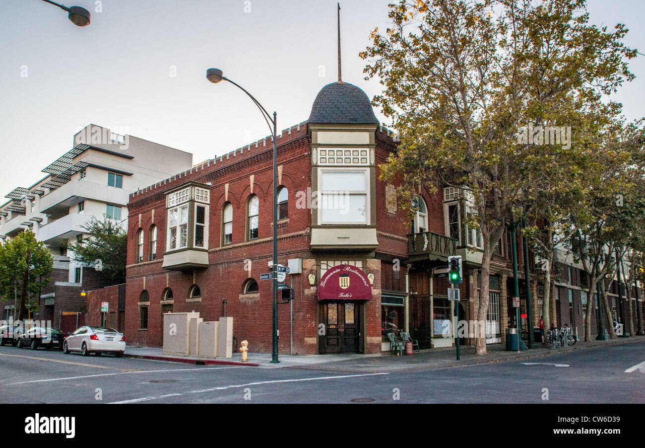 Teske Germania deutsches Restaurant und Biergarten in San Jose Kalifornien Stockfoto