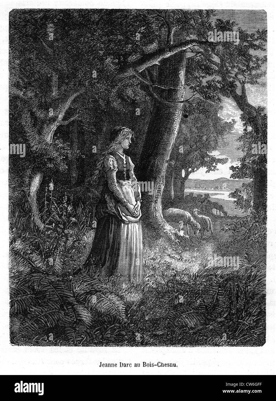 Jeanne d ' Arc Stockfoto