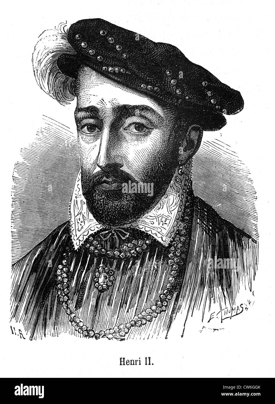 Heinrich II. Stockfoto