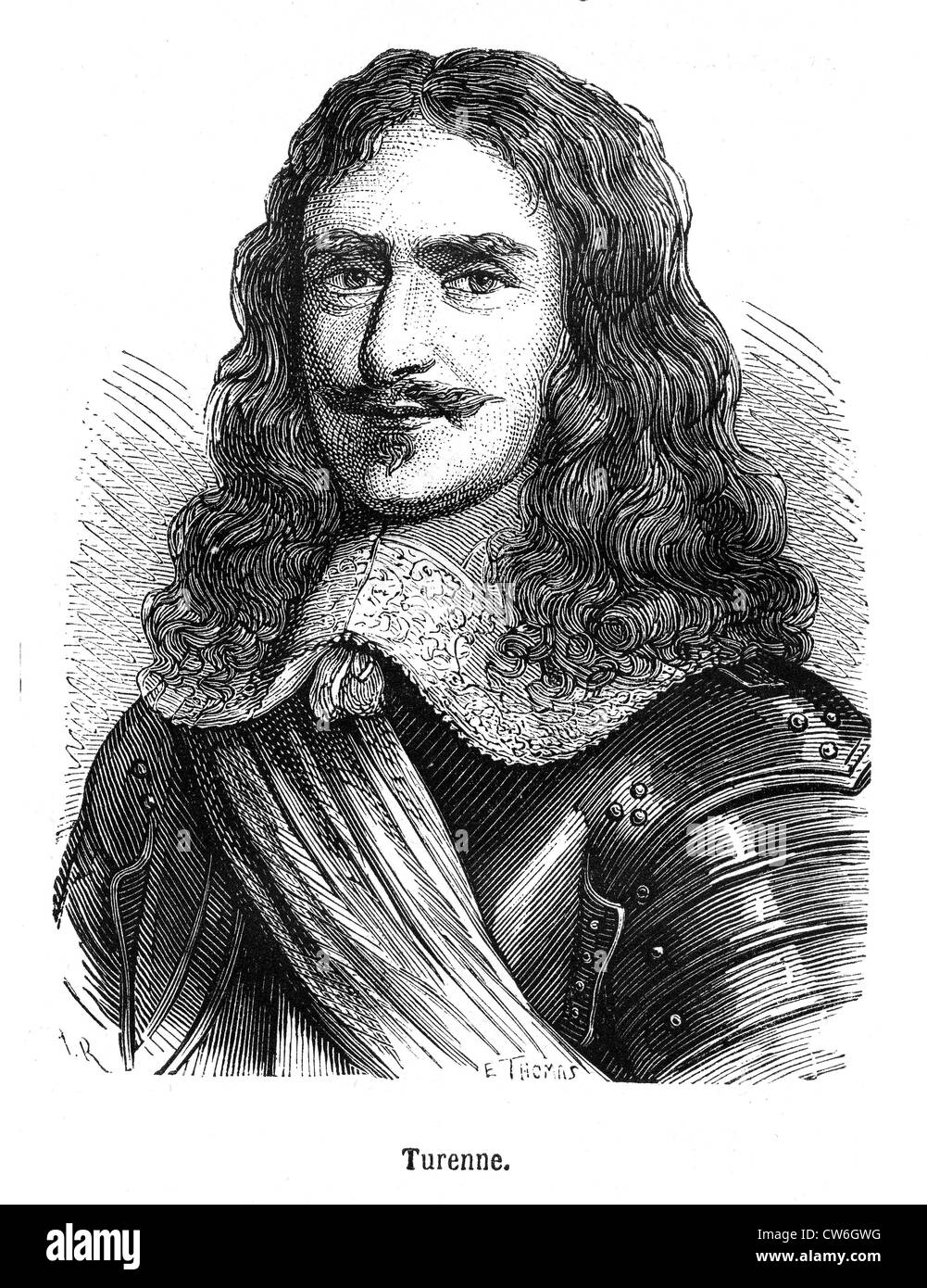 Vicomte von Turenne Stockfoto