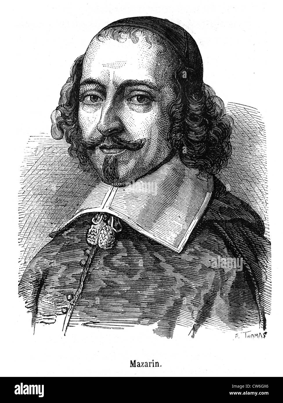 Jules Mazarin Stockfoto