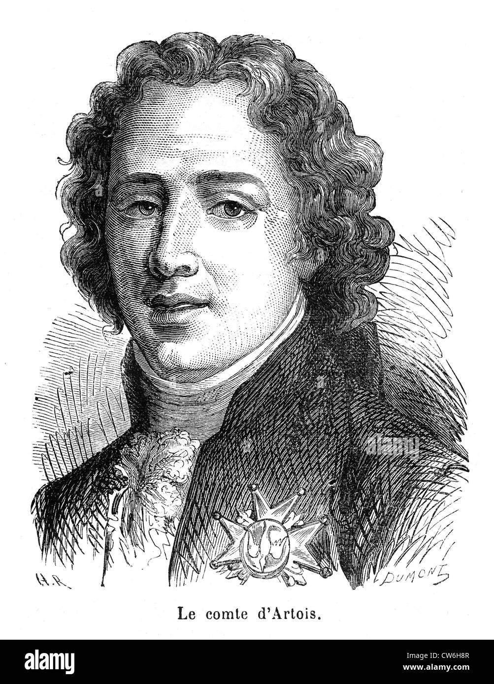 Graf von Artois Stockfoto