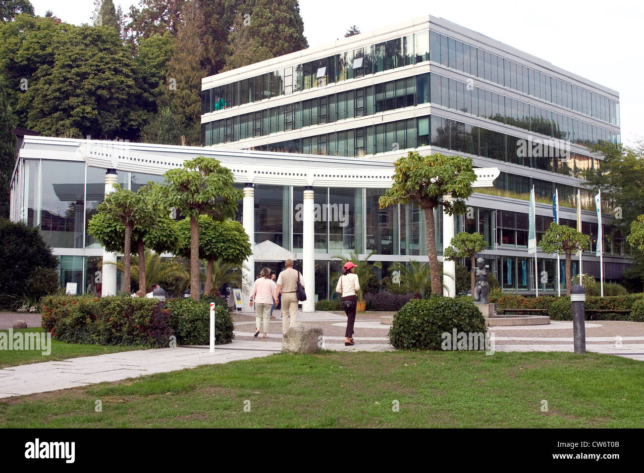 Baden-Baden, die Caracalla Therme Stockfoto