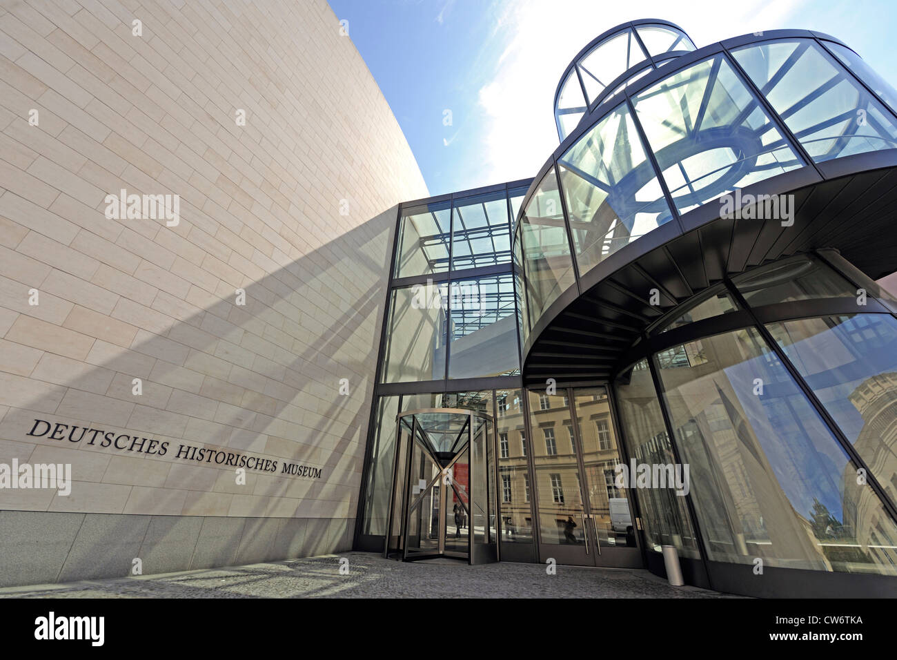 Erweiterungsbau im deutschen historischen Museum, Deutschland, Berlin Stockfoto