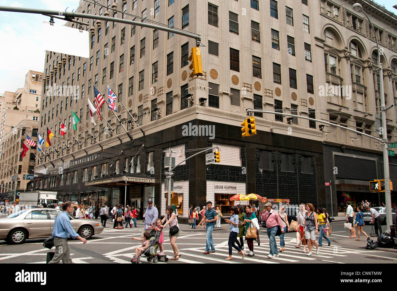 Bloomingdale's Kaufhaus Lexington Avenue in Manhattan New York City Vereinigte Staaten von Amerika Stockfoto