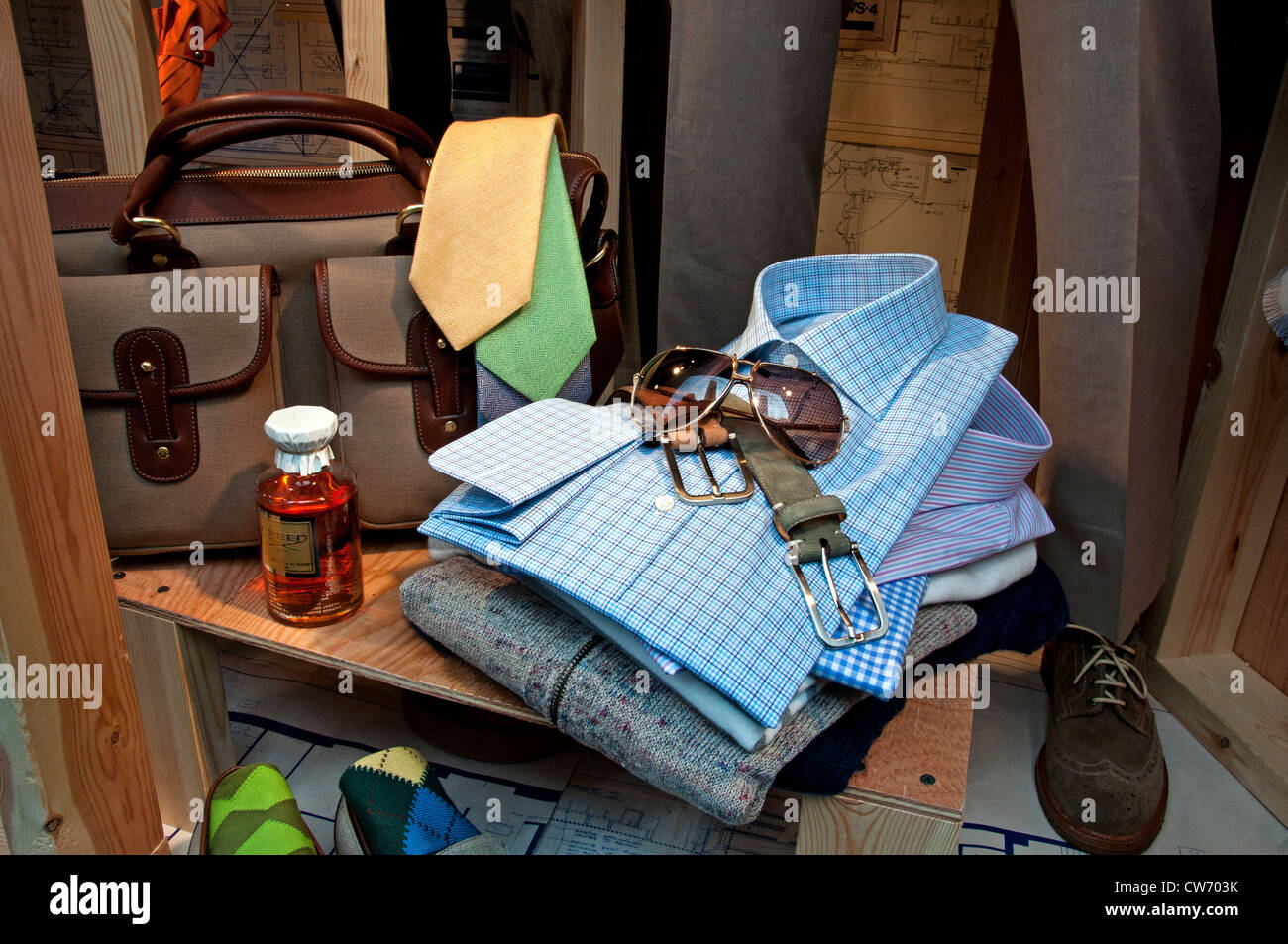 Bergdorf Goodman Men Store New York City Manhattan Stockfoto