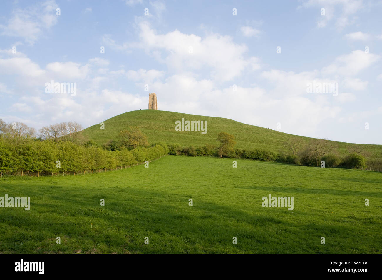 Glastonbury Tor Stockfoto