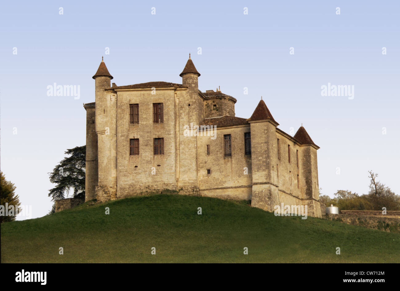 Schloss Monbadon, Dordogne Stockfoto