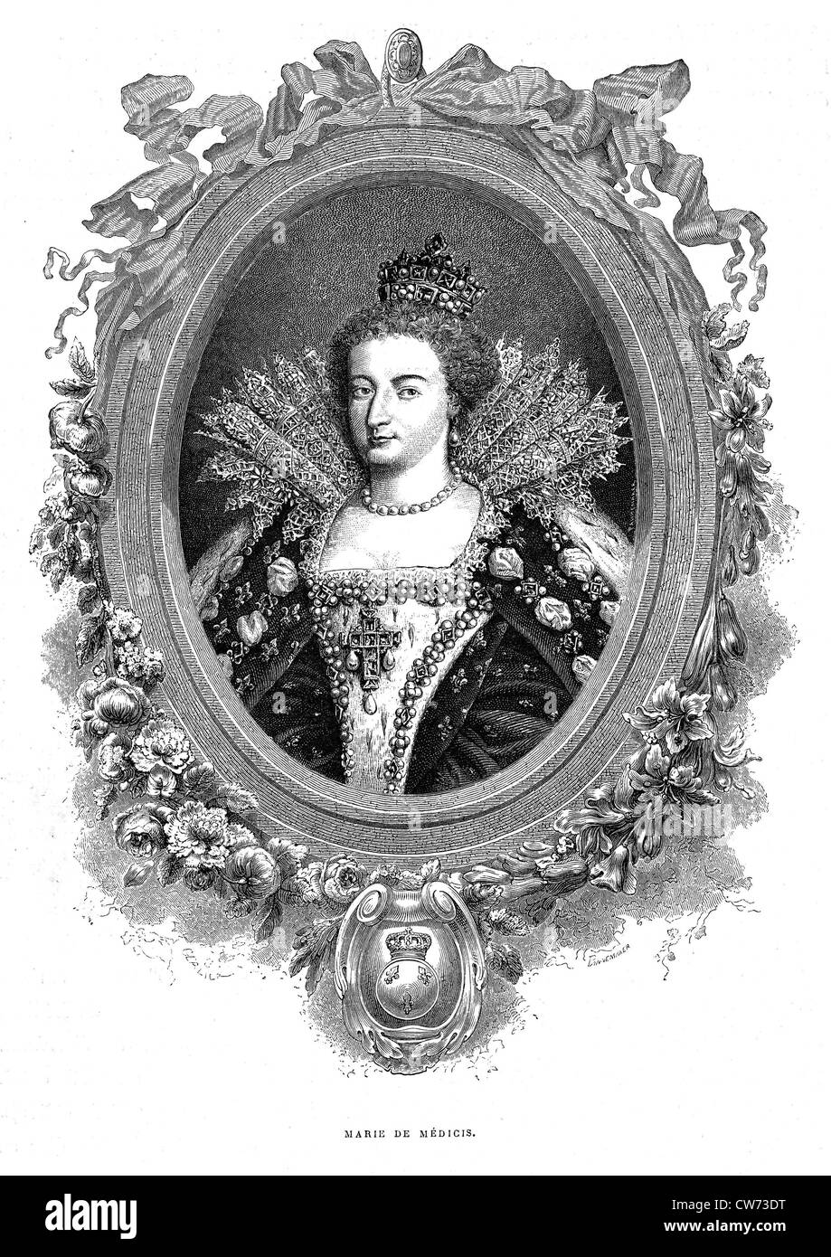 Maria von Medici Stockfoto
