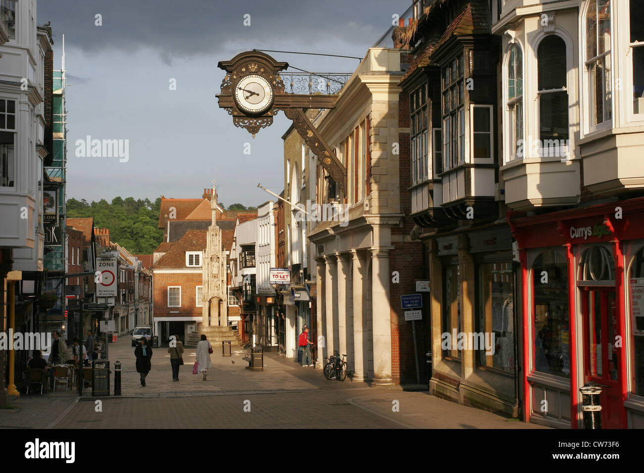 Stadtbild, Vereinigtes Königreich, England, Winchester Stockfoto