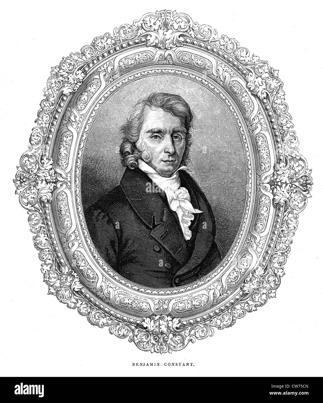 Benjamin Constant Stockfoto