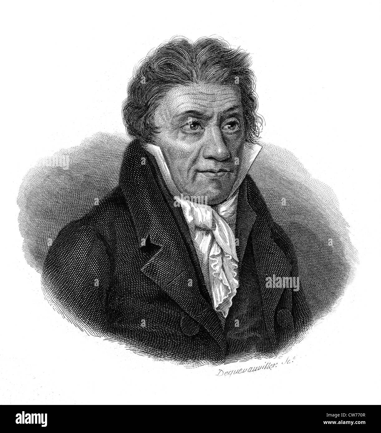 Johann Heinrich Pestalozzi Stockfoto