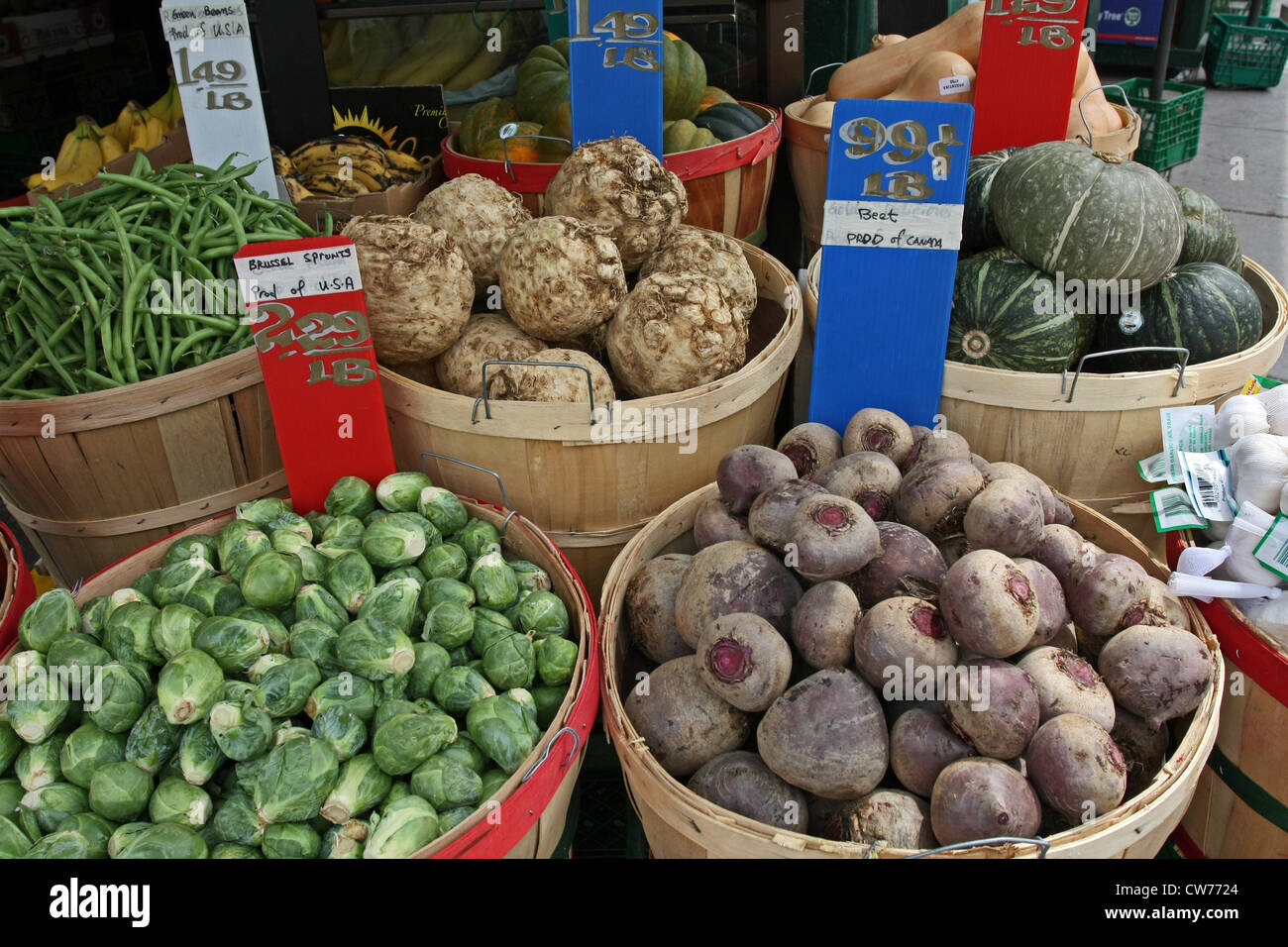 Toronto Kensington Market Stockfoto