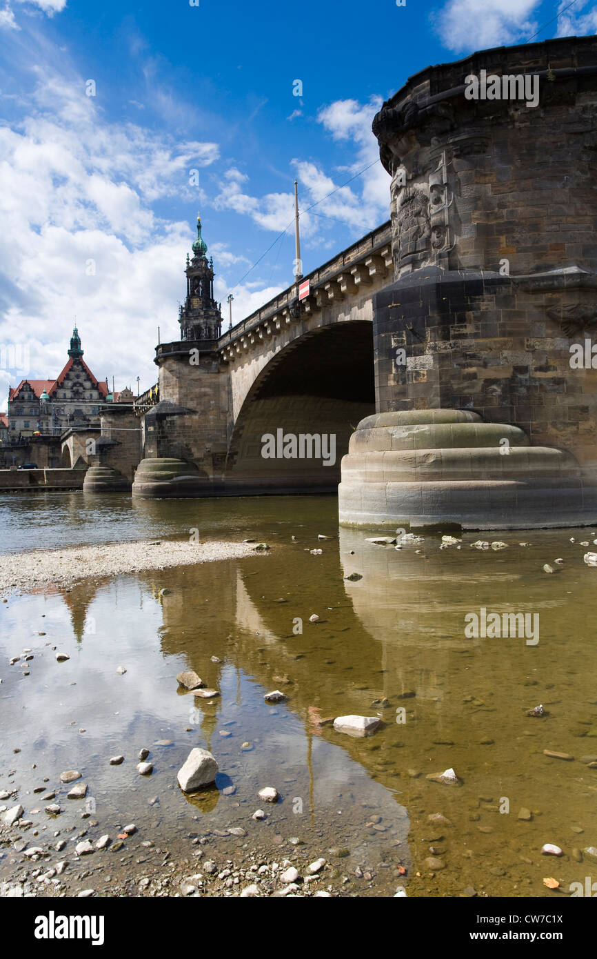 Carola-Brücke, Deutschland, Sachsen, Dresden Stockfoto