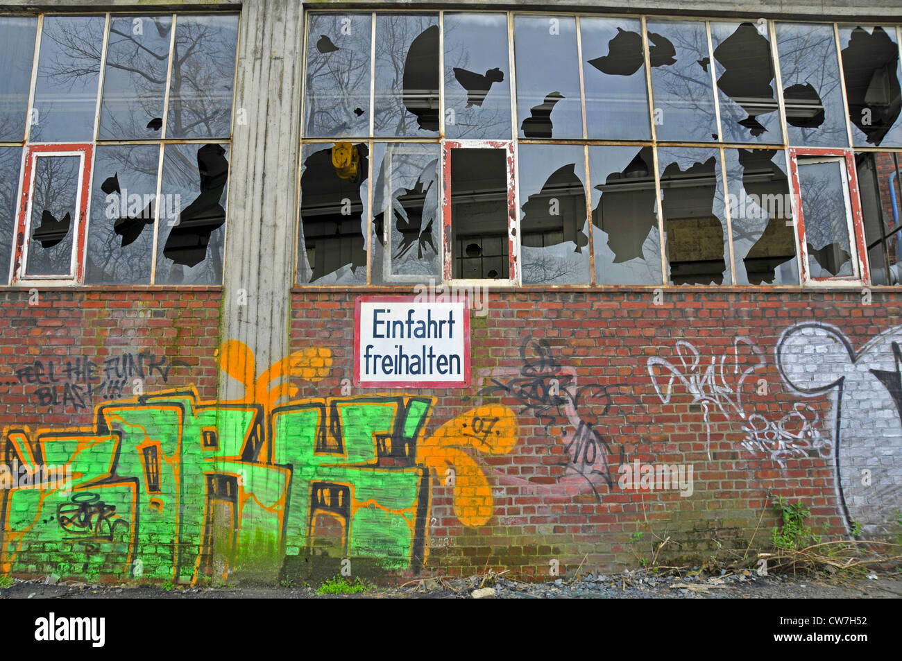 Industriebrachen, Deutschland, Nordrhein-Westfalen, Köln Stockfoto