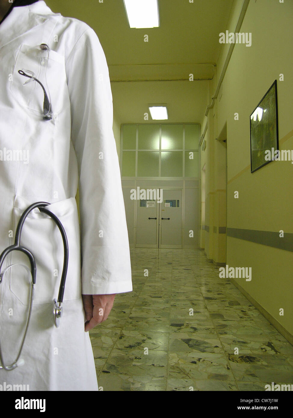 Arzt im Krankenhaus Stockfoto