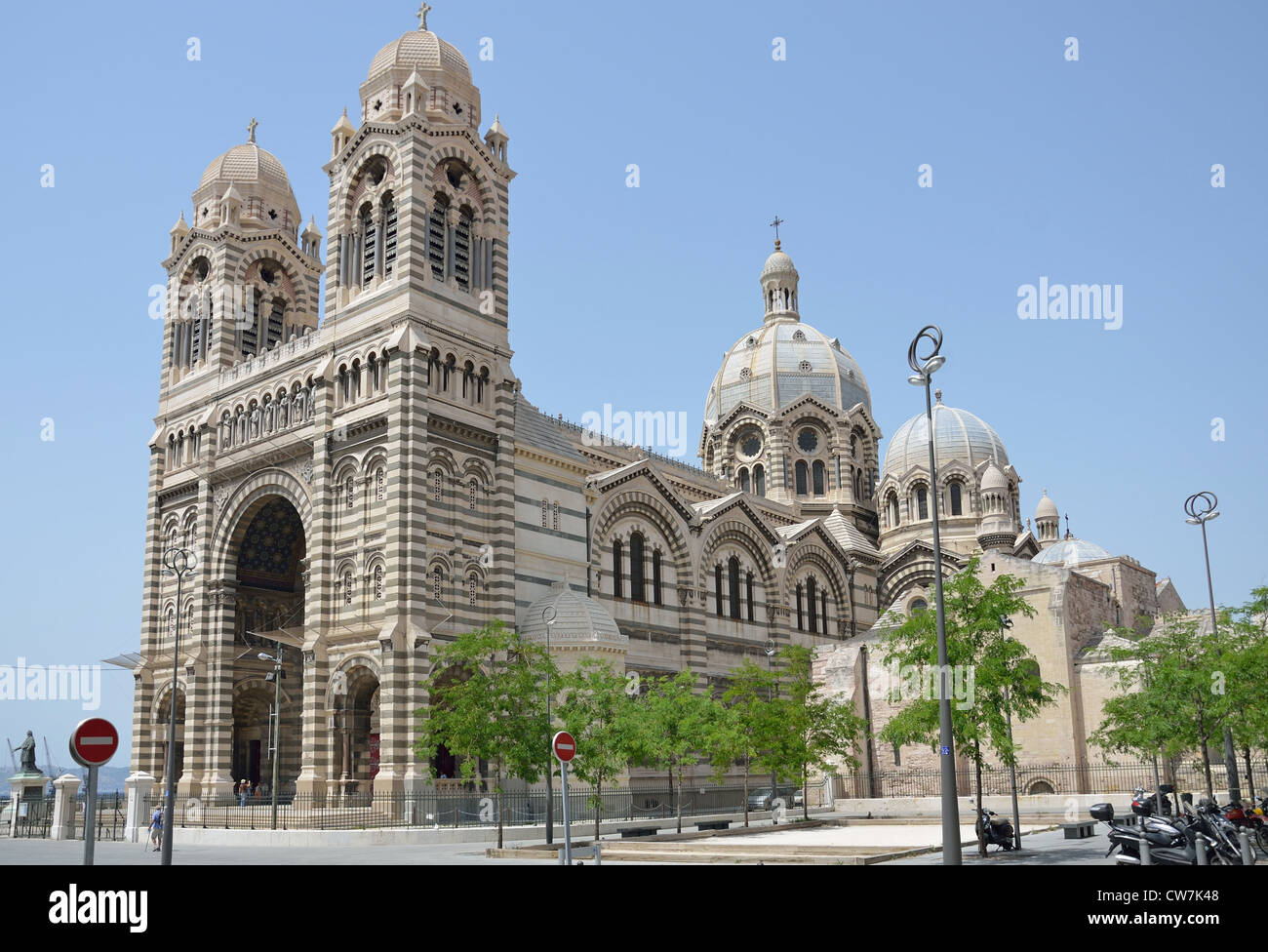 Kathedrale von Marseille, Marseille, Departement Bouches-du-Rhône, Provence-Alpes-Côte d ' Azur, Frankreich Stockfoto