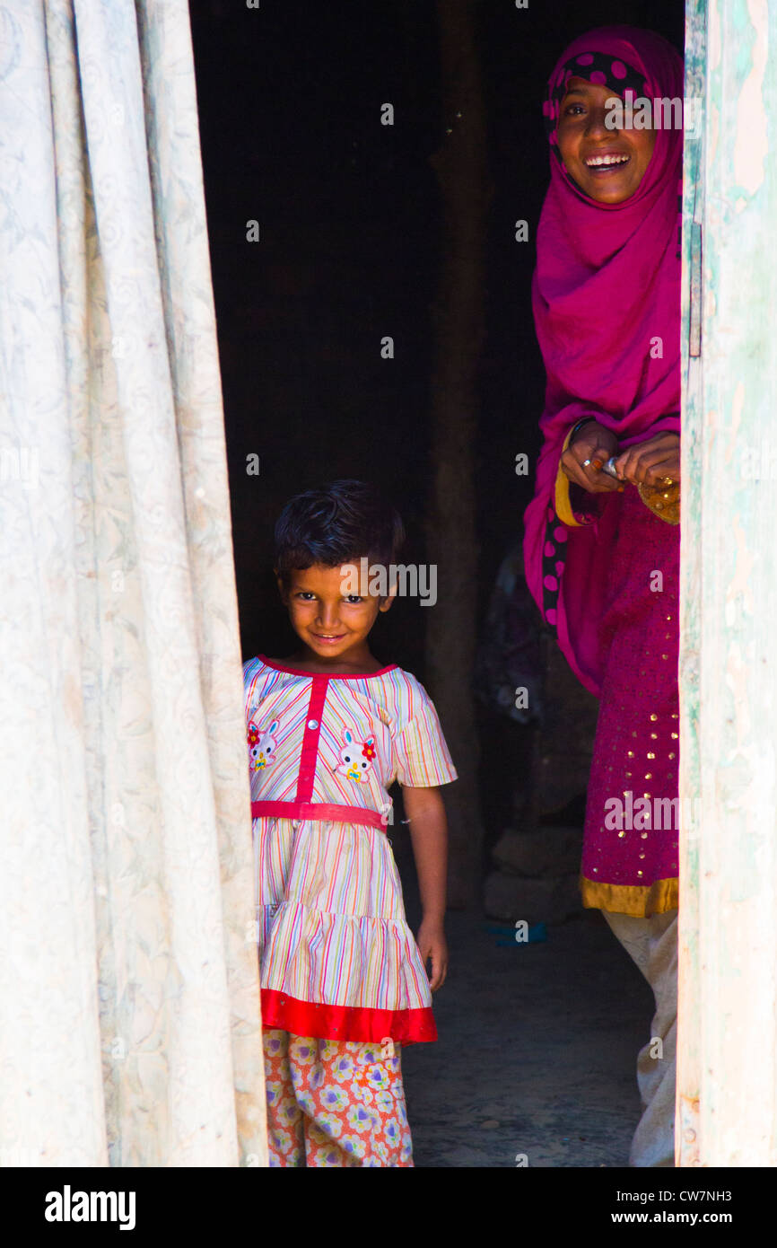 Junges Mädchen, Islamabad, Pakistan Stockfoto