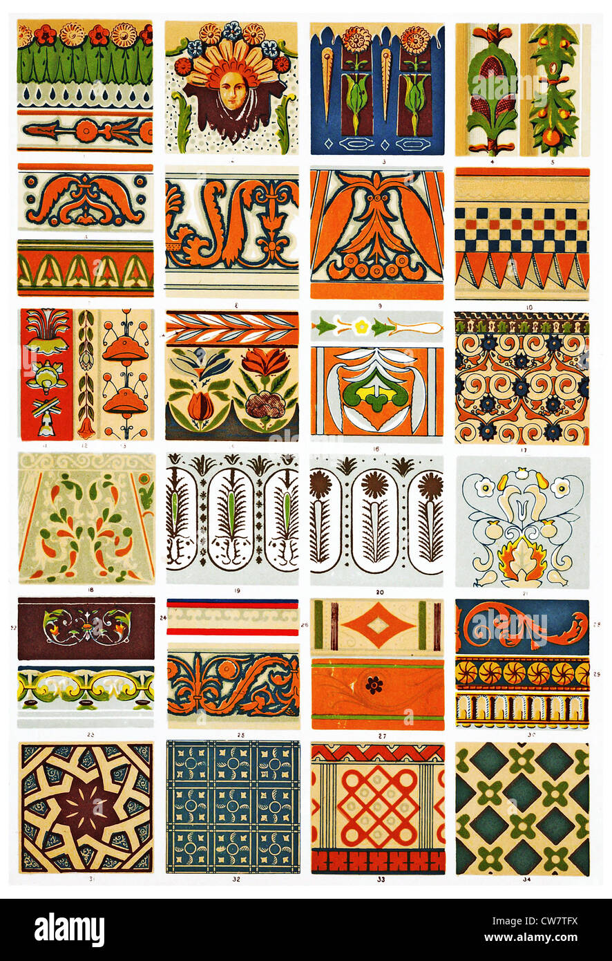 アート・デザイン・音楽 Renaissance and Baroque Ornaments