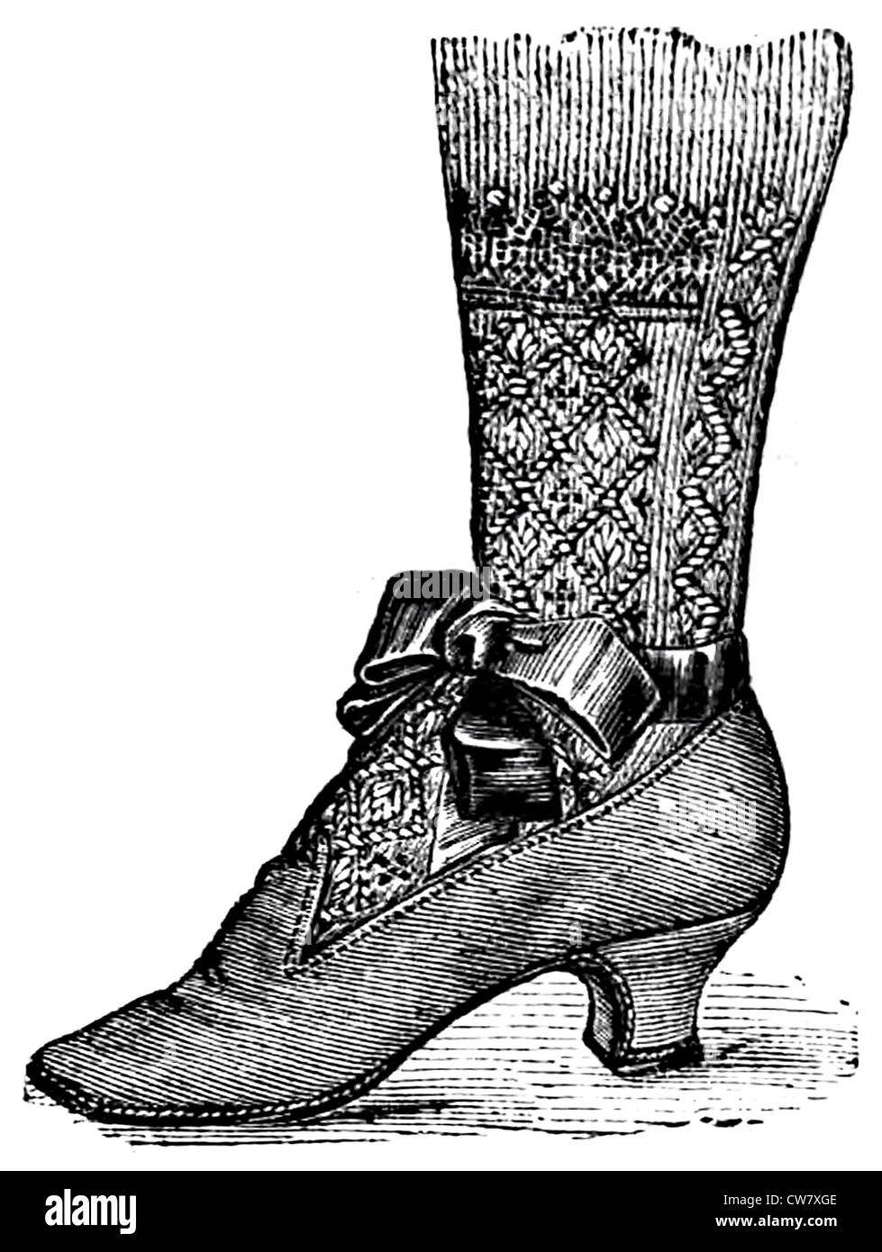 Damen Schuh Stockfoto