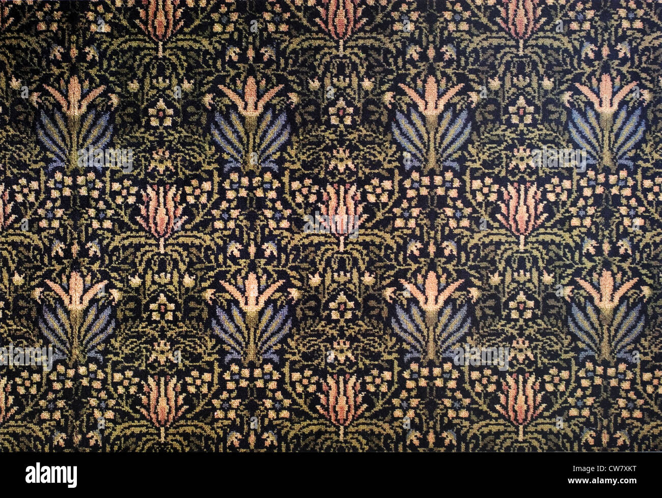 Golden Bough gewebten Textilien Stockfoto