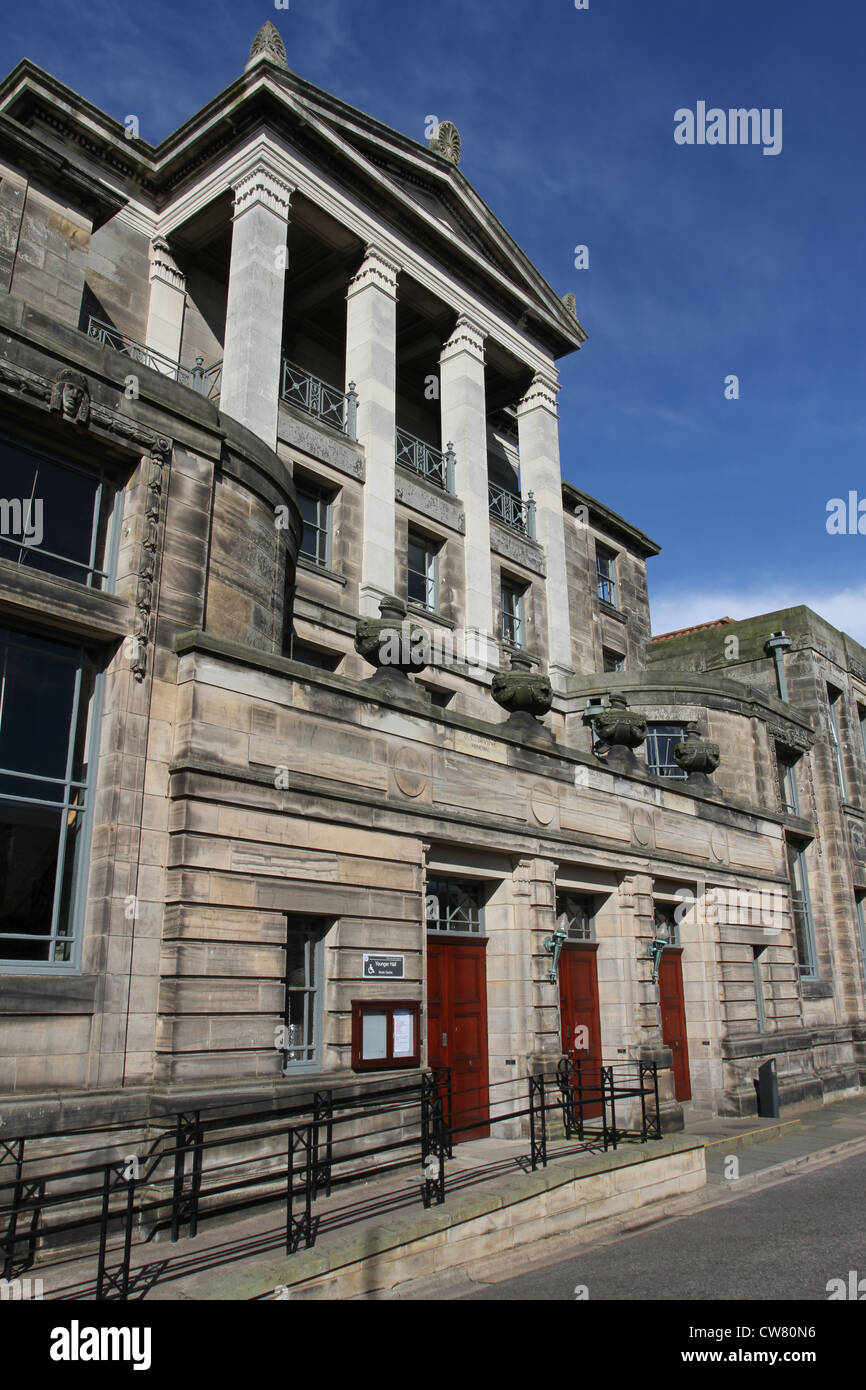 Jüngere Halle Konzertsaal St Andrews University Fife Schottland August 2012 Stockfoto