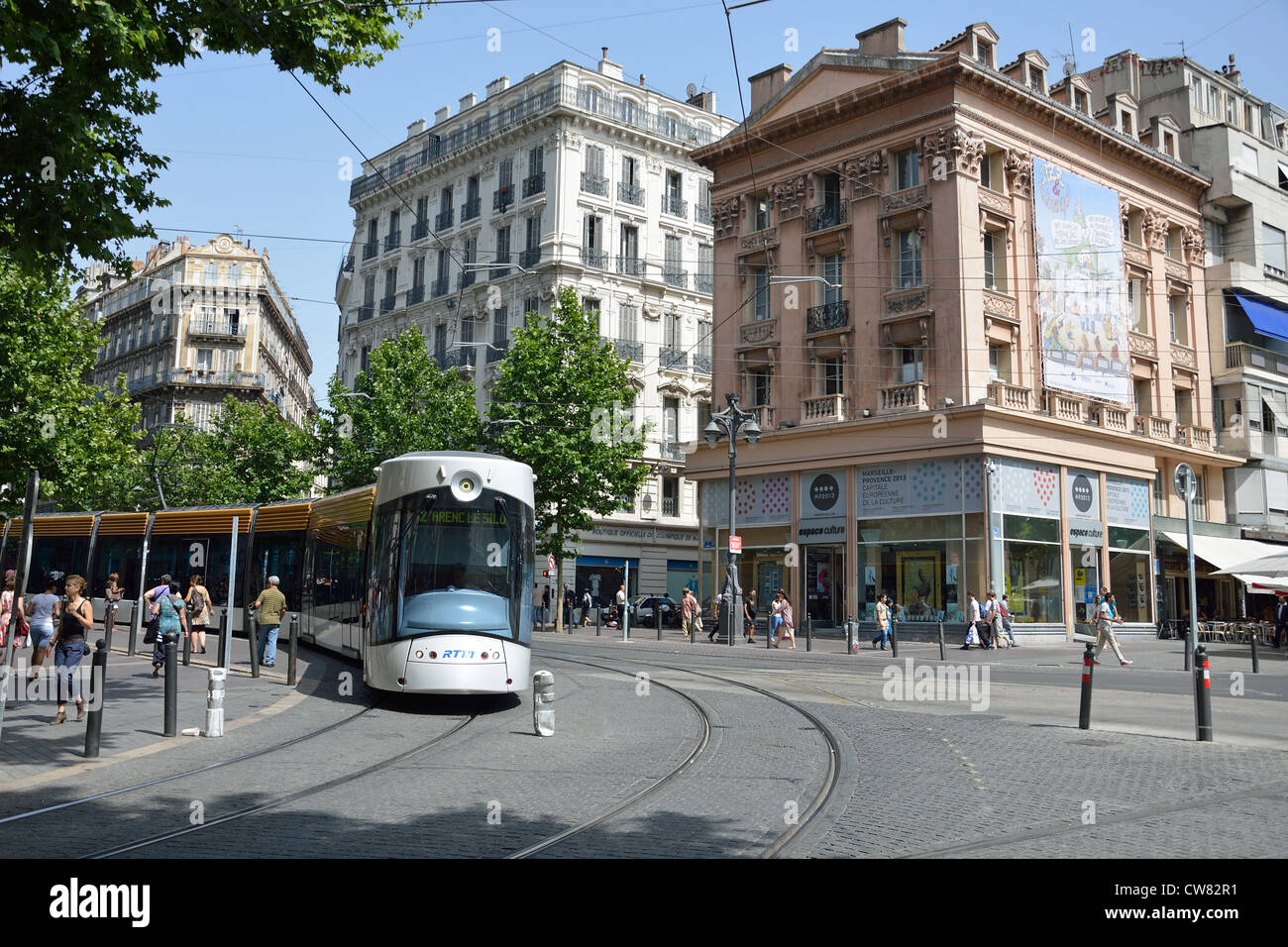 RTM Métro de Marseille, Marseille, Departement Bouches-du-Rhône, Provence-Alpes-Côte d ' Azur, Frankreich Stockfoto