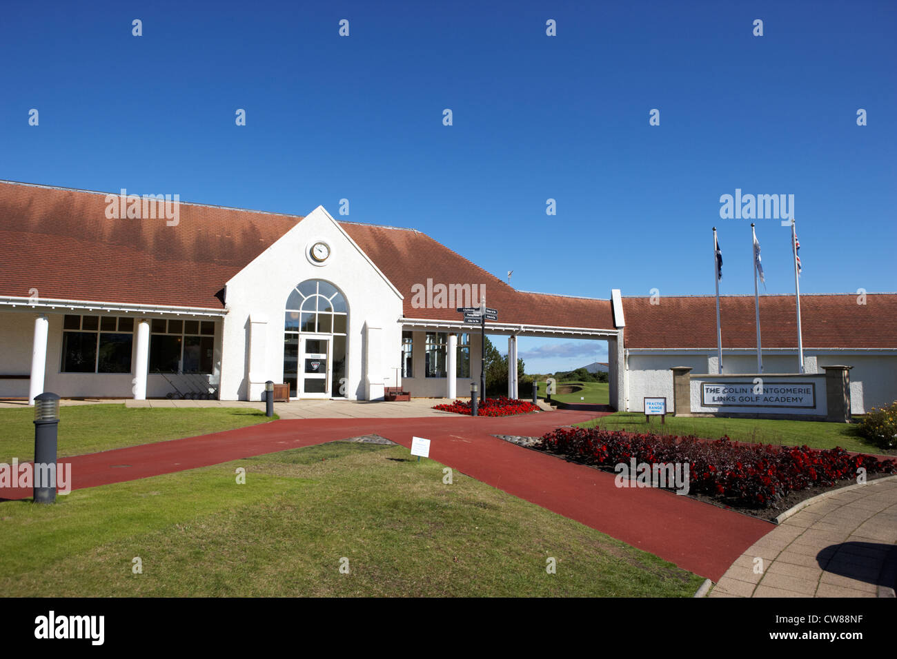 Colin Montgomerie Links golf Academy in Turnberry Golfplatz und Resort Schottland Großbritannien Vereinigtes Königreich Stockfoto