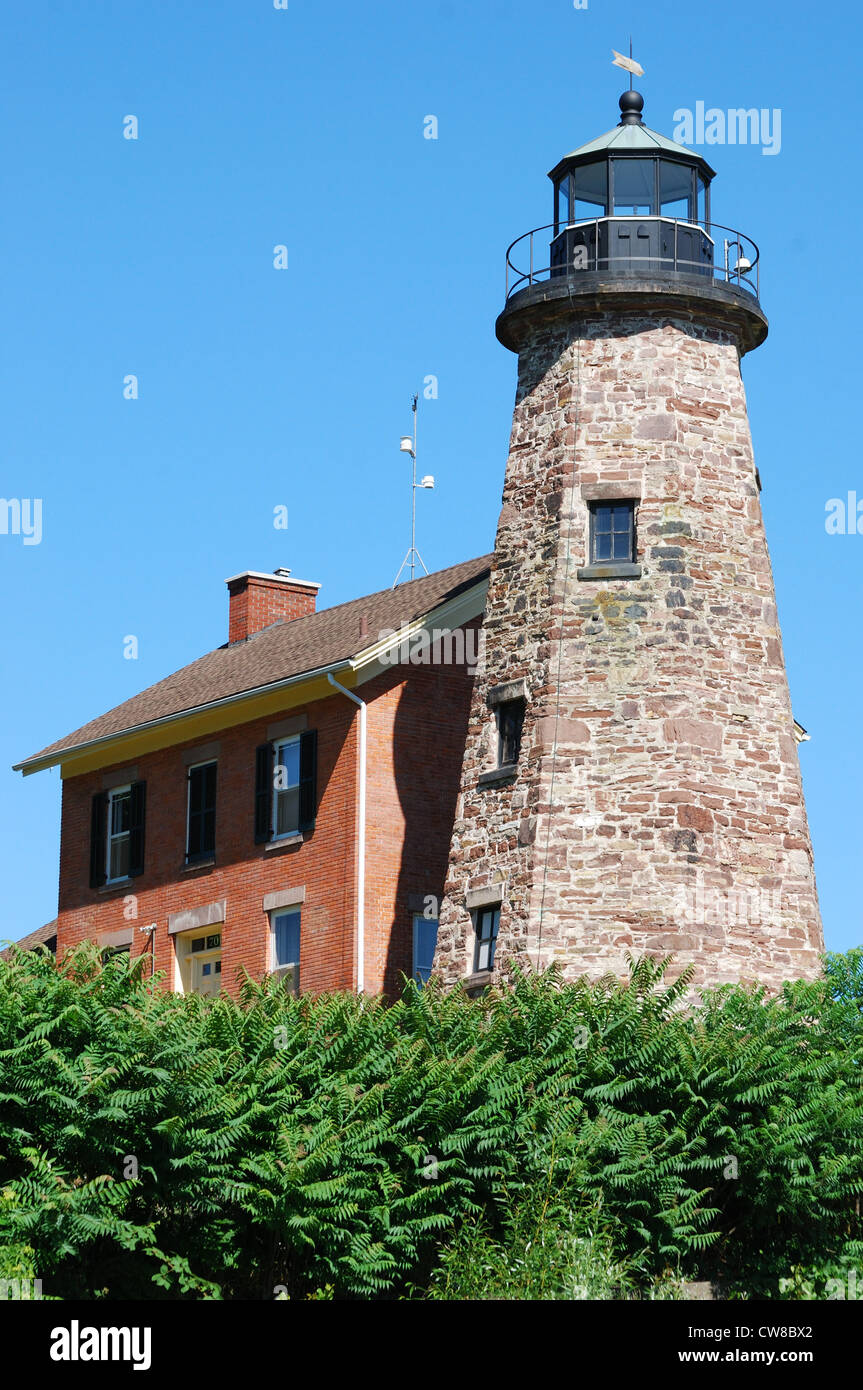 Charlotte Leuchtturm Rochester, New York Stockfoto