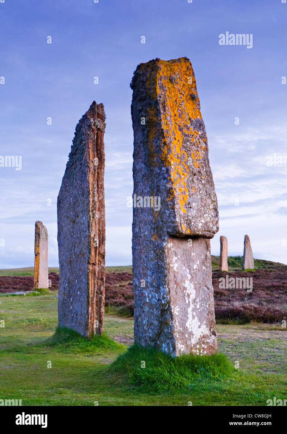 Ring of Brodgar, Orkney, Schottland, UK. Stockfoto