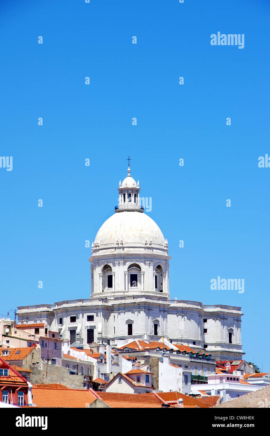 Kirche 'Panteao Nacional' Lissabon, Portugal Stockfoto