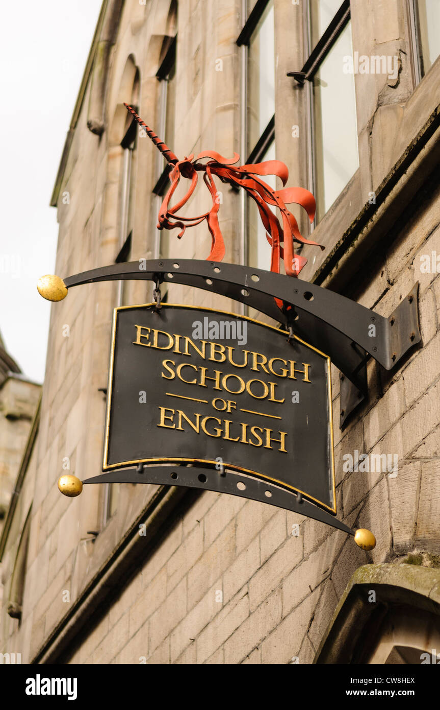 Edinburgh School of English Stockfoto