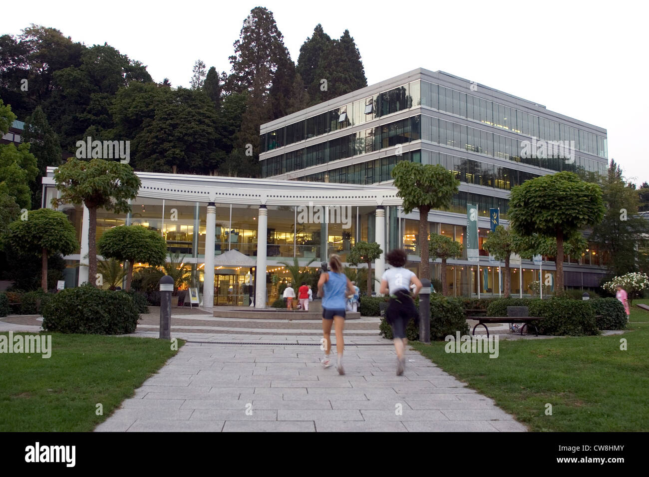Baden-Baden, die Caracalla Therme Stockfoto