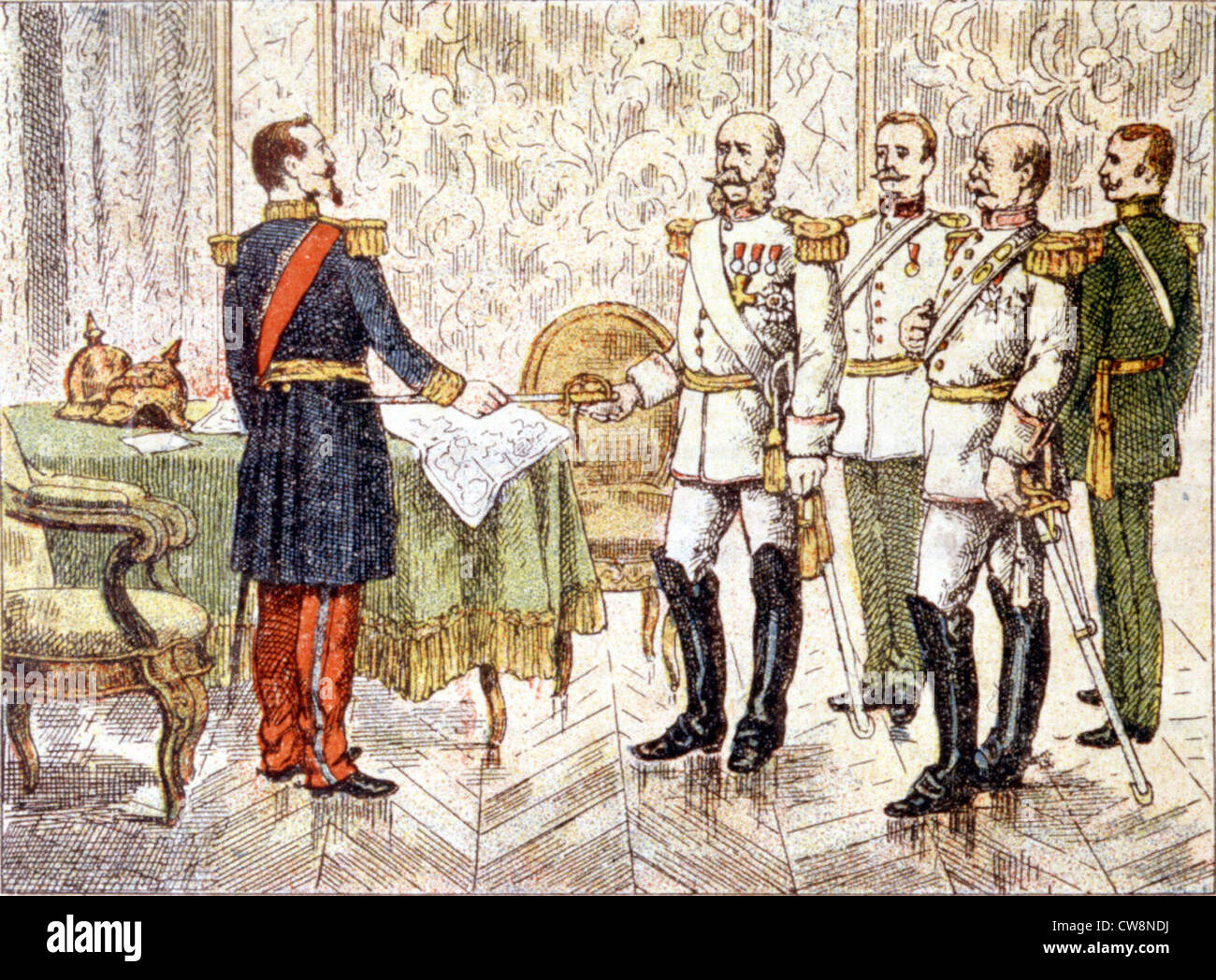 Der Krieg von 1870, Abbildungen aus dem späten 19. Jahrhundert
