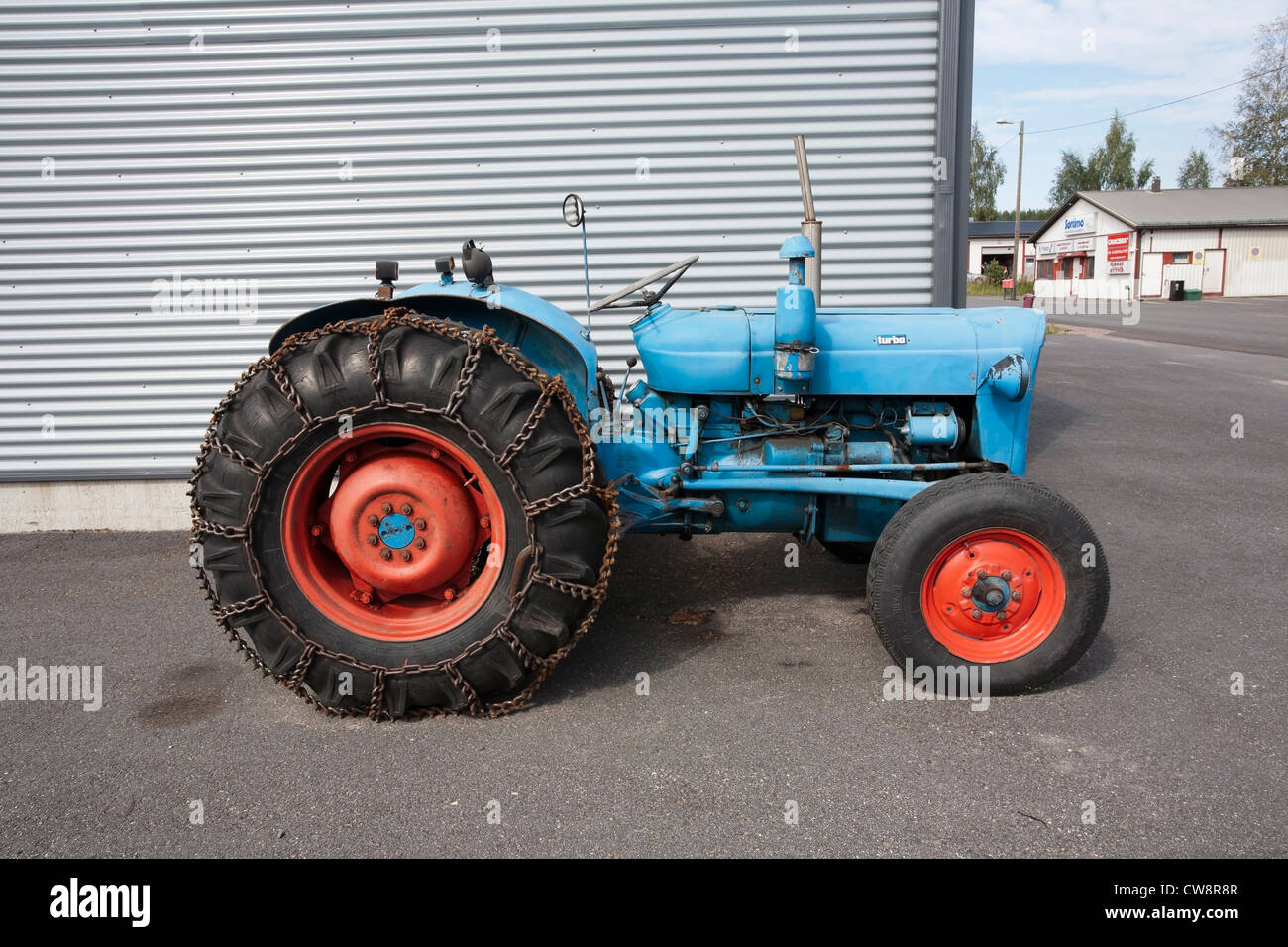 Traktor Fordson Super Dexta Stockfoto