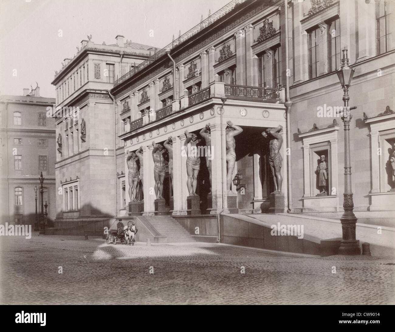 Russland, Museum der Ermitage in St. Petersburg Stockfoto