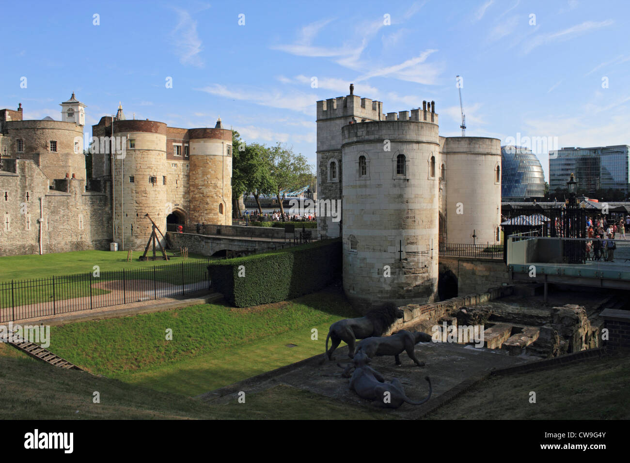 Der Tower of London England UK Stockfoto