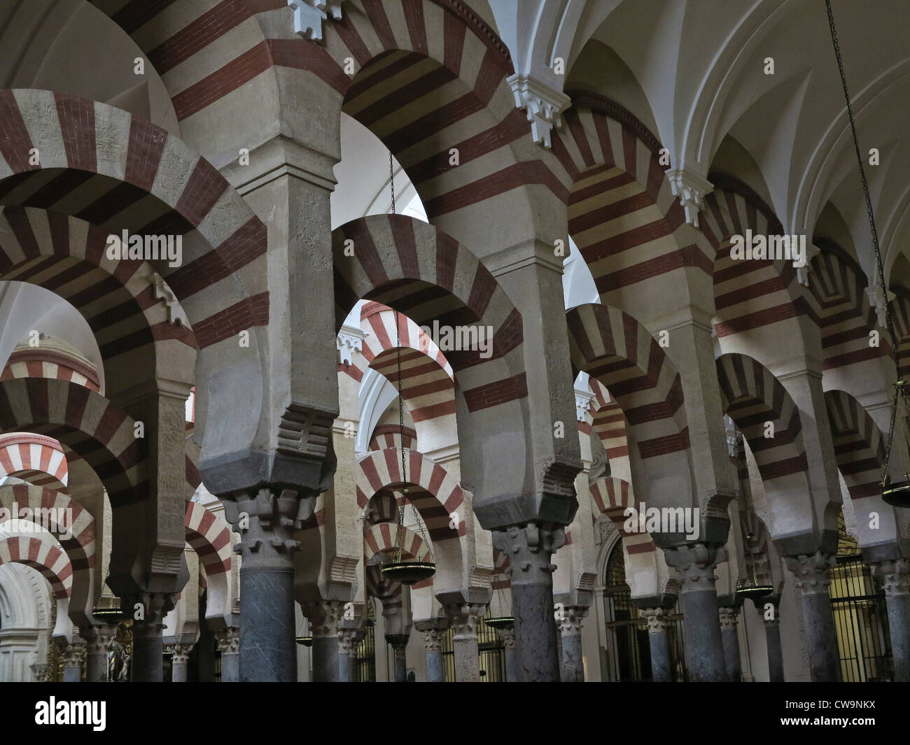 Die historischen Mesquita Kirche und Moschee in der Juderia von Cordoba, Andalusien, Spanien Stockfoto